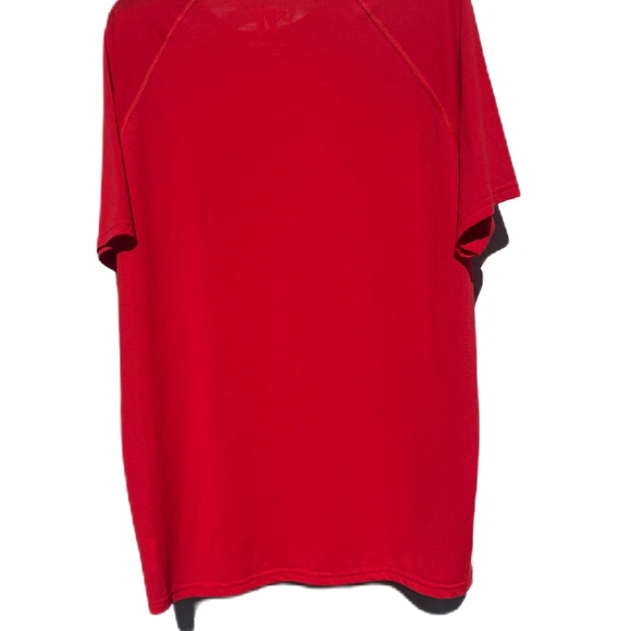 Warrior Tech Tee short sleeve performance shirt red Large - Picture 2 of 14